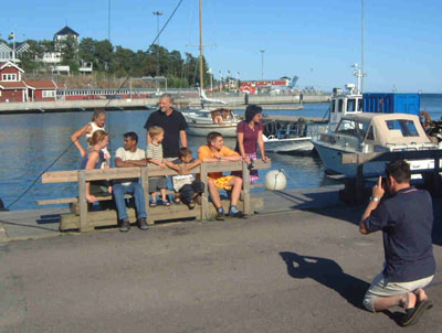 I yttre hamnen